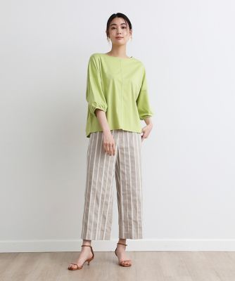 《大きいサイズ》バルーンスリーブカットソー《ＳＵＰＥＲ　ＣＯＯＬ　ＴＯＵＣＨ　ＣＯＴＴＯＮ》（７０３２１９０８１７）