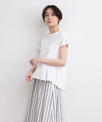 ＜7-IDconcept.(Women)＞《大きいサイズ》バックギャザーカットソー（７０３２１９０８２９）