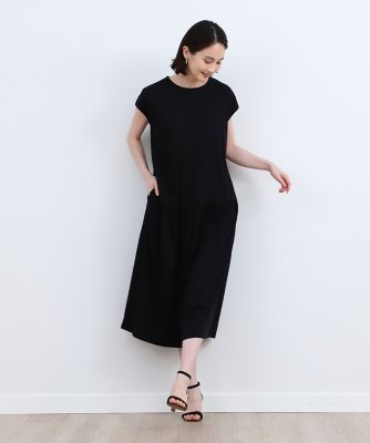 ギャザーワンピース《ＳＵＰＥＲ　ＣＯＯＬ　ＴＯＵＣＨ　ＣＯＴＴＯＮ》（７０３２１９２０２０）