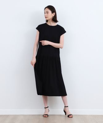 ギャザーワンピース《ＳＵＰＥＲ　ＣＯＯＬ　ＴＯＵＣＨ　ＣＯＴＴＯＮ》（７０３２１９２０２０）