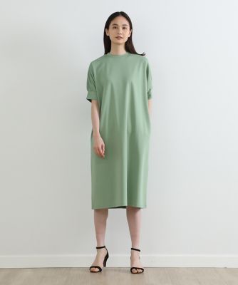 《大きいサイズ》ギャザースリーブワンピース（７０３２１９２８０９）