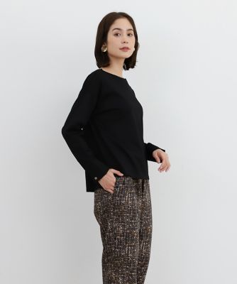 ＜7-IDconcept.(Women)＞袖口ボタンカットソー（７０３３１９０００４）