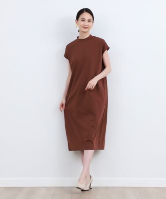 ハイネックカットソーワンピース（７０３３１９２００３）
