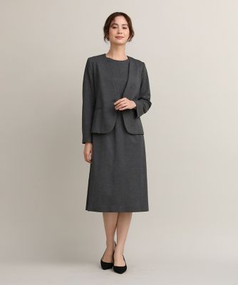 ノーカラージャケット（７０３４１４１０４６）