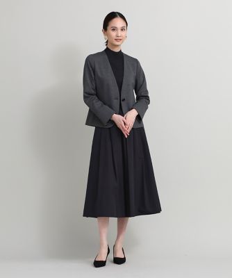 ノーカラージャケット（７０３４１４１０４６）
