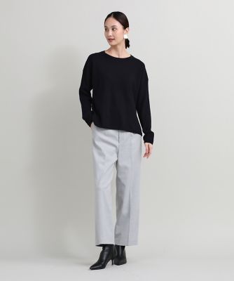 ベーシックセミワイドパンツ（７０３４１６１００９）