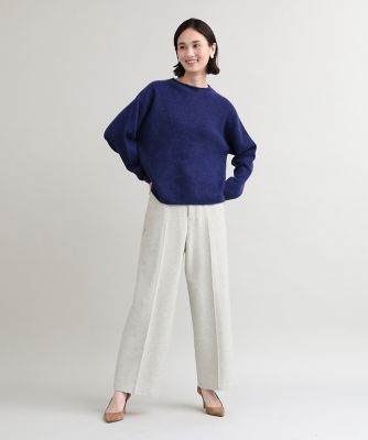 ヘリンボーンストレートパンツ（７０３４１６１０３９）