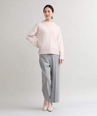 ヘリンボーンストレートパンツ（７０３４１６１０３９）