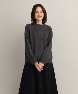 ＜7-IDconcept.(Women)＞モックネックウールニット（７０３４１７００２０）