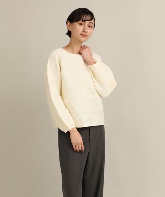 ＜7-IDconcept.(Women)＞ボリュームスリーブニット（７０３４１７００２８）