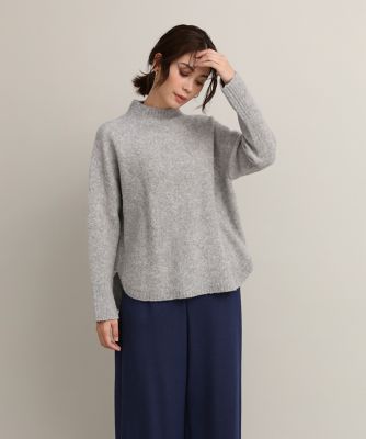 ＜7-IDconcept.(Women)＞《大きいサイズ》ブークレーハイネックニット（７０３４１７０８０１）