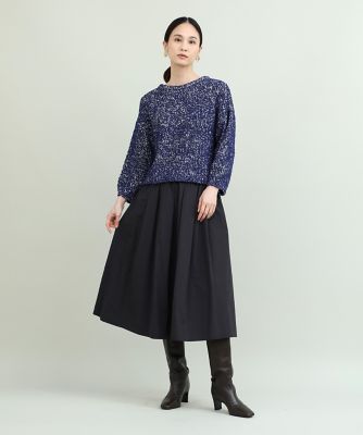 《大きいサイズ》ボリュームスリーブニット（７０３４１７０８０９）