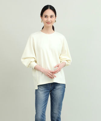 ＜7-IDconcept.(Women)＞圧縮ウールドルマンスリーブブラウス（７０３４１８２０１１）