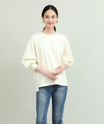 ＜7-IDconcept.(Women)＞《大きいサイズ》圧縮ウールドルマンスリーブブラウス（７０３４１８２８１１）