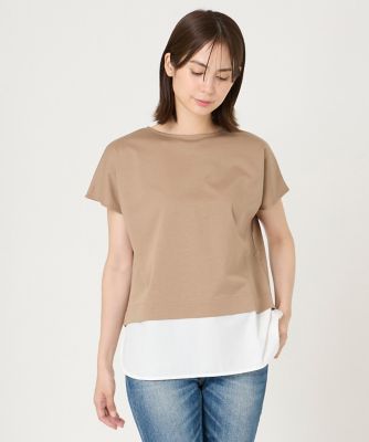 裾ドッキングカットソー（７０４０１９００２３）