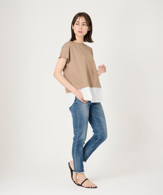 裾ドッキングカットソー（７０４０１９００２３）