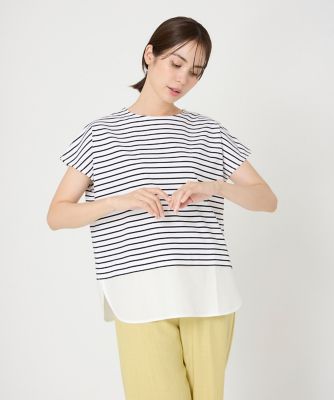 裾ドッキングカットソー（７０４０１９００２３）