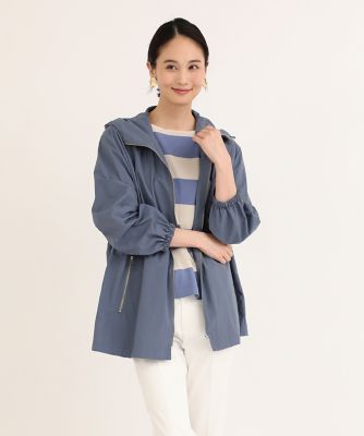 ＜7-IDconcept.(Women)＞撥水フーデッドブルゾン（７０４１１１５００５）
