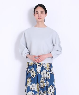 ＜7-IDconcept.(Women)＞ボリュームスリーブニット（７０４１１７０００８）