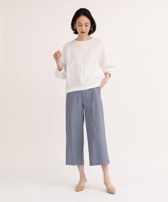 ワイドクロップドパンツ（７０４２１６１０１０）