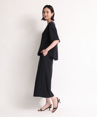 《大きいサイズ》フレアクロップドパンツ（７０４２１６１８７４）