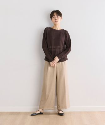 《大きいサイズ》透かし柄ニット（７０４２１７０８１１）