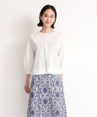 ＜7-IDconcept.(Women)＞《大きいサイズ》バルーンスリーブブラウス（７０４２１８２８５９）