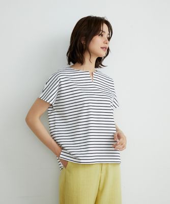 キーネックカットソー（７０４２１９００２１）