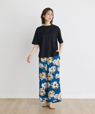 ラウンドヘムＴシャツ《ＳＵＰＥＲ　ＣＯＯＬ　ＴＯＵＣＨ　ＣＯＴＴＯＮ》（７０４２１９００２６）