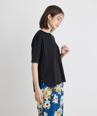 ラウンドヘムＴシャツ《ＳＵＰＥＲ　ＣＯＯＬ　ＴＯＵＣＨ　ＣＯＴＴＯＮ》（７０４２１９００２６）