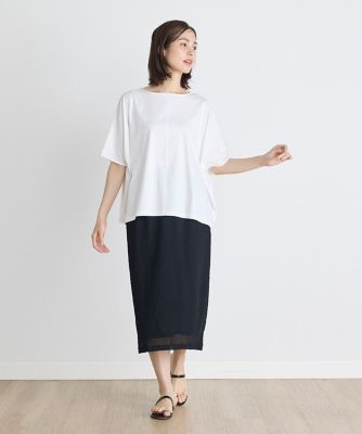 ビッグシルエットカットソー《ＳＵＰＥＲ　ＣＯＯＬ　ＴＯＵＣＨ　ＣＯＴＴＯＮ》　（７０４２１９００２７）