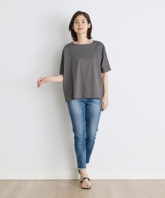 ビッグシルエットカットソー《ＳＵＰＥＲ　ＣＯＯＬ　ＴＯＵＣＨ　ＣＯＴＴＯＮ》　（７０４２１９００２７）