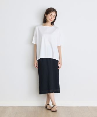 ビッグシルエットカットソー《ＳＵＰＥＲ　ＣＯＯＬ　ＴＯＵＣＨ　ＣＯＴＴＯＮ》　（７０４２１９００２７）