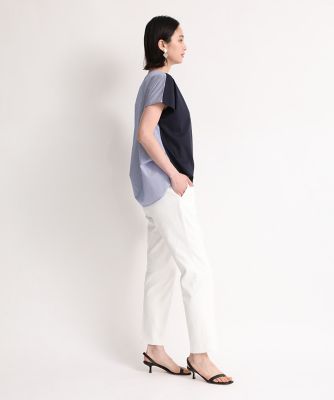 《大きいサイズ》サイドタックドッキングカットソー《ＳＵＰＥＲ　ＣＯＯＬ　ＴＯＵＣＨ　ＣＯＴＴＯＮ》（７０４２１９０８１２）