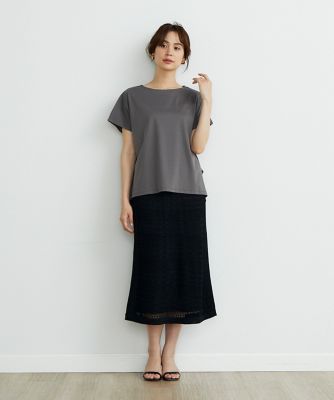 《大きいサイズ》サイドタックドッキングカットソー《ＳＵＰＥＲ　ＣＯＯＬ　ＴＯＵＣＨ　ＣＯＴＴＯＮ》（７０４２１９０８１２）