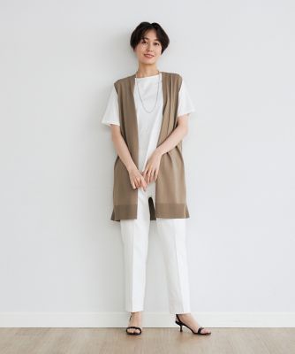 《大きいサイズ》ペプラムカットソー《ＳＵＰＥＲ　ＣＯＯＬ　ＴＯＵＣＨ　ＣＯＴＴＯＮ》（７０４２１９０８１３）