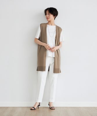 《大きいサイズ》ペプラムカットソー《ＳＵＰＥＲ　ＣＯＯＬ　ＴＯＵＣＨ　ＣＯＴＴＯＮ》（７０４２１９０８１３）