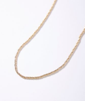 ツイストチェーンネックレス（７０４２２９５００５）