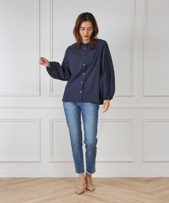 Ｈ．ＳＡＬＴ　Ｅａｓｙ　ミッドライズテーパードイージーデニム《Ｈｅａｌｔｈｙ　ＤＥＮＩＭ》（７０４３１６１００１）
