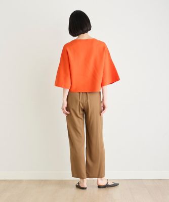 《大きいサイズ》ドロストストレートパンツ（７０４３１６１８２８）