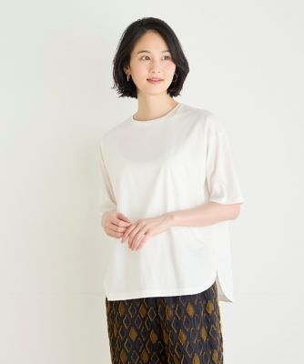 ＜7-IDconcept.(Women)＞ラウンドヘムＴシャツ（７０４３１９０００３）