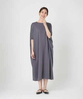 《大きいサイズ》ビッグシルエットポンチワンピース（７０４３１９２８０２）
