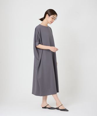 《大きいサイズ》ビッグシルエットポンチワンピース（７０４３１９２８０２）
