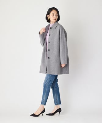 ステンカラーコート《Ｓｕｐｅｒ１１０’ｓ　Ｗｏｏｌ》（７０４４１１１００５）