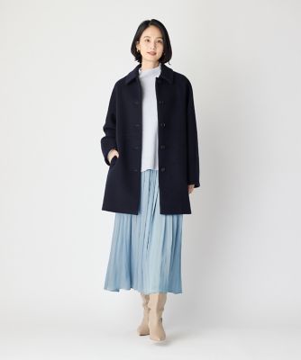 ステンカラーコート《Ｓｕｐｅｒ１１０’ｓ　Ｗｏｏｌ》（７０４４１１１００５）