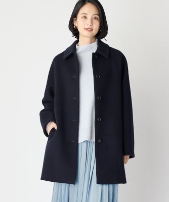 大きいサイズ》ステンカラーコート《Ｓｕｐｅｒ１１０'ｓ Ｗｏｏｌ》（７０４４１１１８０５） |  7-IDconcept.(Women)/セブンアイディコンセプト | 三越伊勢丹オンラインストア・通販【公式】