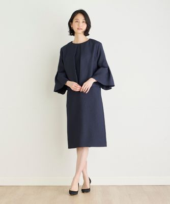 Y's ワイズ ジャケット フレアスリーブ 大きいサイズ》フクレジャカードフレアスリーブジャケット