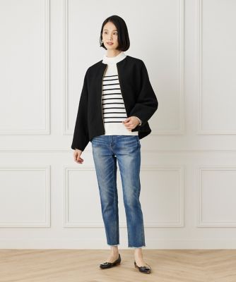 ライトニットブルゾン（７０４４１４４０１９）