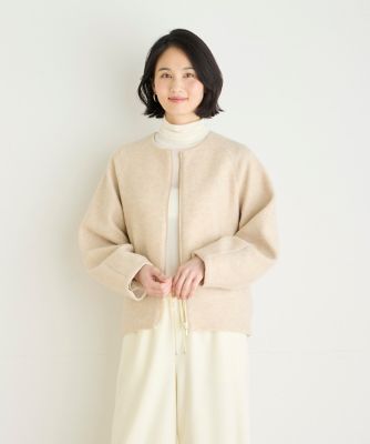 ライトニットブルゾン（７０４４１４４０１９）