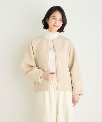 ライトニットブルゾン（７０４４１４４０１９）